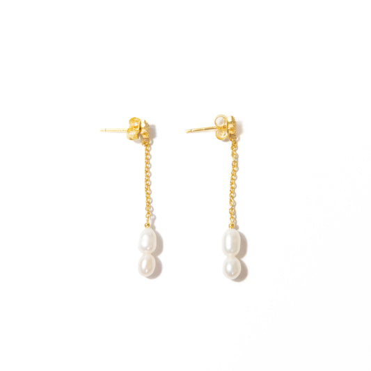 Sasha Pearl Drop Studs